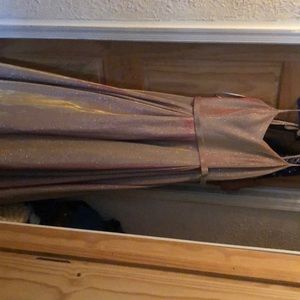 Glittery ball gown, wore once.